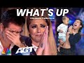 Golden buzzer  everyone cried when the strange baby from the philippines sang the whats up song