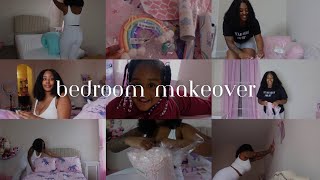 BEDROOM MAKEOVER   SURPRISE REACTION | BIG GIRL BEDROOM TRANSFORMATION | KIDS BEDROOM 2023