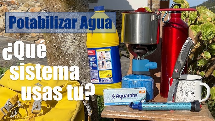 Filtro purificador de agua Casero Supervivencia Bushcraft