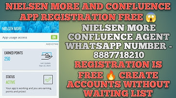 CONFLUENCE APP AND NIELSEN MORE WAITING LIST PROBLEM SOLVED 😱| CREATE ACCOUNT WITHOUT WAITING LIST 🙂
