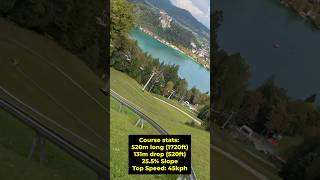 This Cheap Alpine Coaster is INSANE (No Brakes) 😱 #intens...