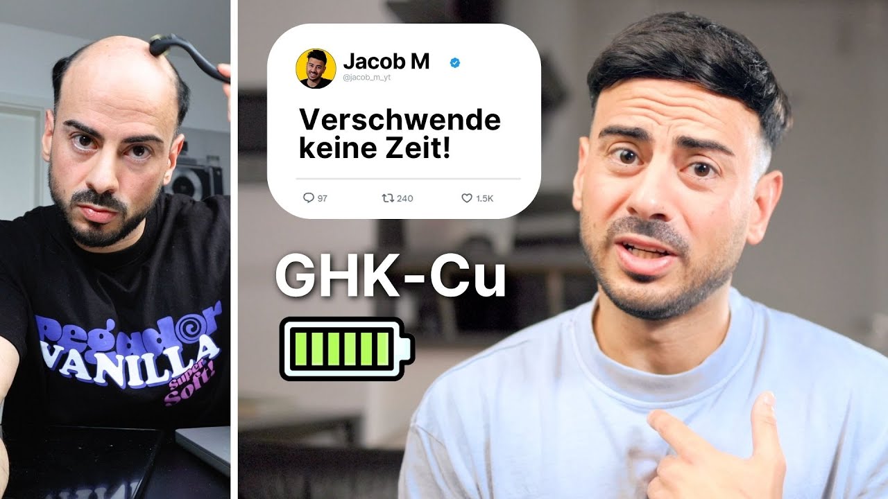 Wäre mir dieses Peptid mit 21 bekannt gewesen… ich hätte heute keine Glatze 