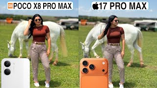 Poco X8 Pro Max Vs iPhone 17 Pro Max Camera Test Comparison