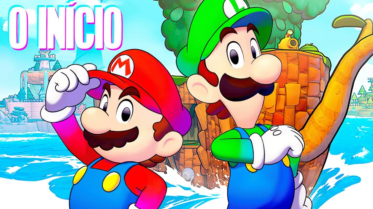 O NOVO JOGO DO MARIO PARA O NINTENDO SWITCH - Mario & Luigi Brothership ...