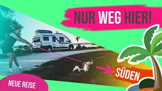 LANDWEG nach GRIECHENLAND mit CAMPER und KATZ! Weg aus der Kälte!