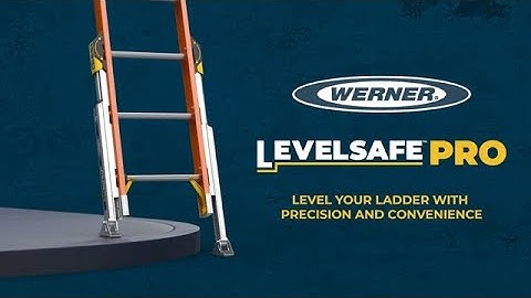 Werner Ladder - LEVELSAFE PRO Overview