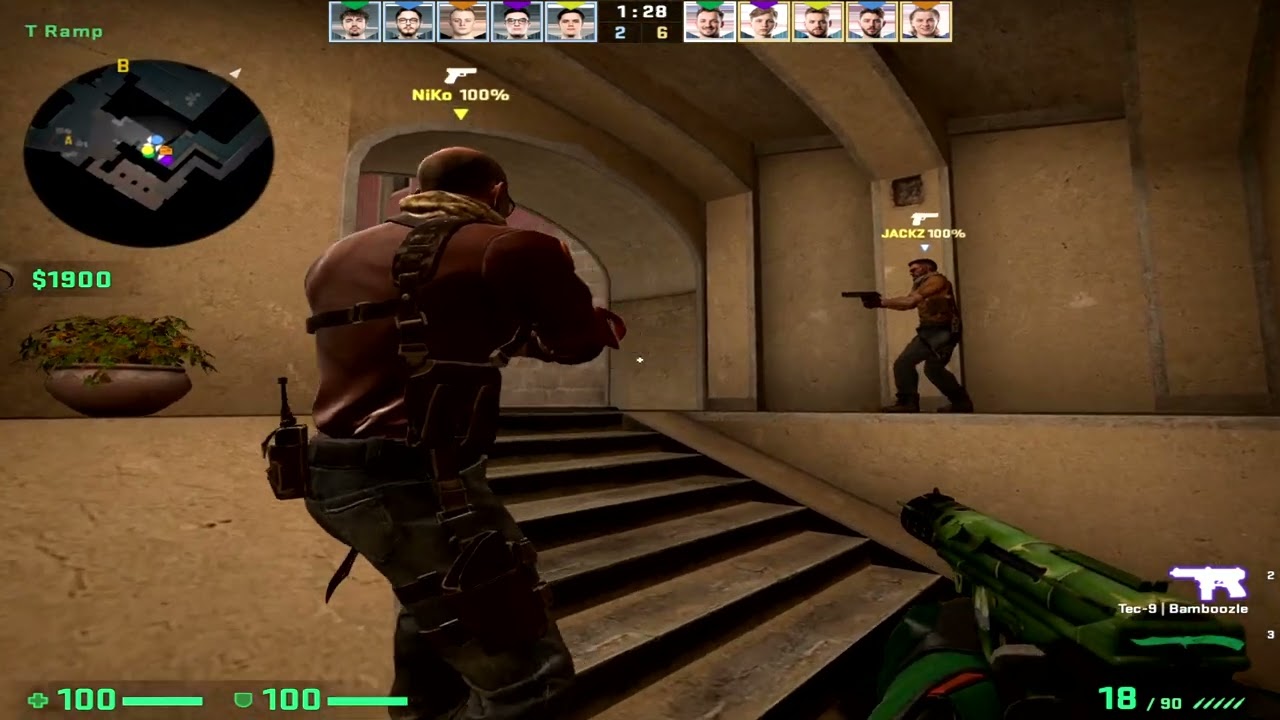 CSGO POV G2 huNter (30/28) vs NIP (mirage) @ BLAST Premier Spring Groups 2022