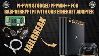 How to PS4 Jailbreak 11.00 using a Raspberry Pi Zero 2 W with USB Ethernet Adapter (Full Tutorial)