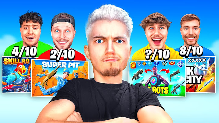 Je JUGE les MAPS Fortnite des YOUTUBEURS