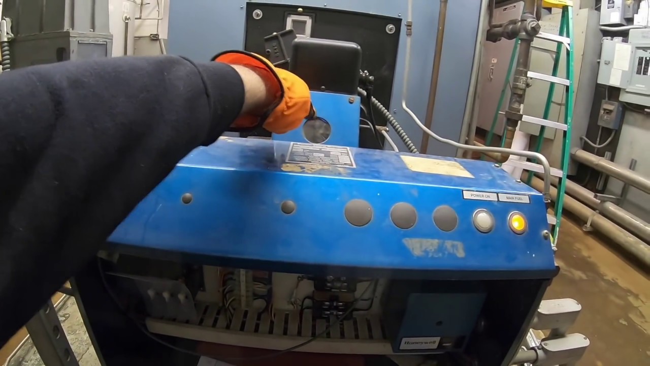 No Heat Steam Boiler Repair Condensate Pump and Leak YouTube