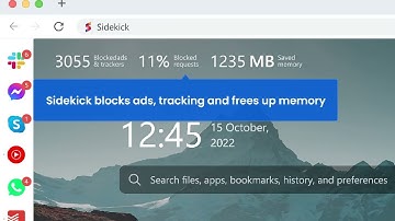 Sidekick Browser - Work in apps instead of tabs