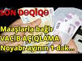 Maaşlarla bağlı VACİB AÇIQLAMA - Noyabr ayının 1-dək...