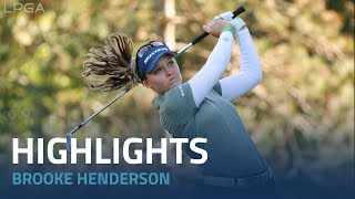 Brooke Henderson Round 1 Highlights | 2022 AmazingCre Portland Classic