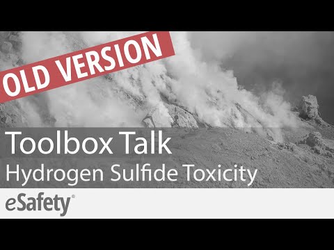 2 Minute Toolbox Talk: Hydrogen Sulfide Toxicity