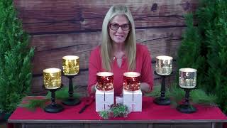 LightScapes Set of 2 Townscape Magic Candles with Gift Boxes on QVC