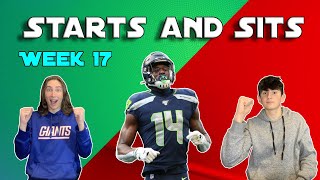 Championship Must Starts and Sits! Week 17 Fantasy Football