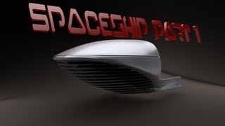 Blender Spaceship Modeling Timelapse (Part 1)