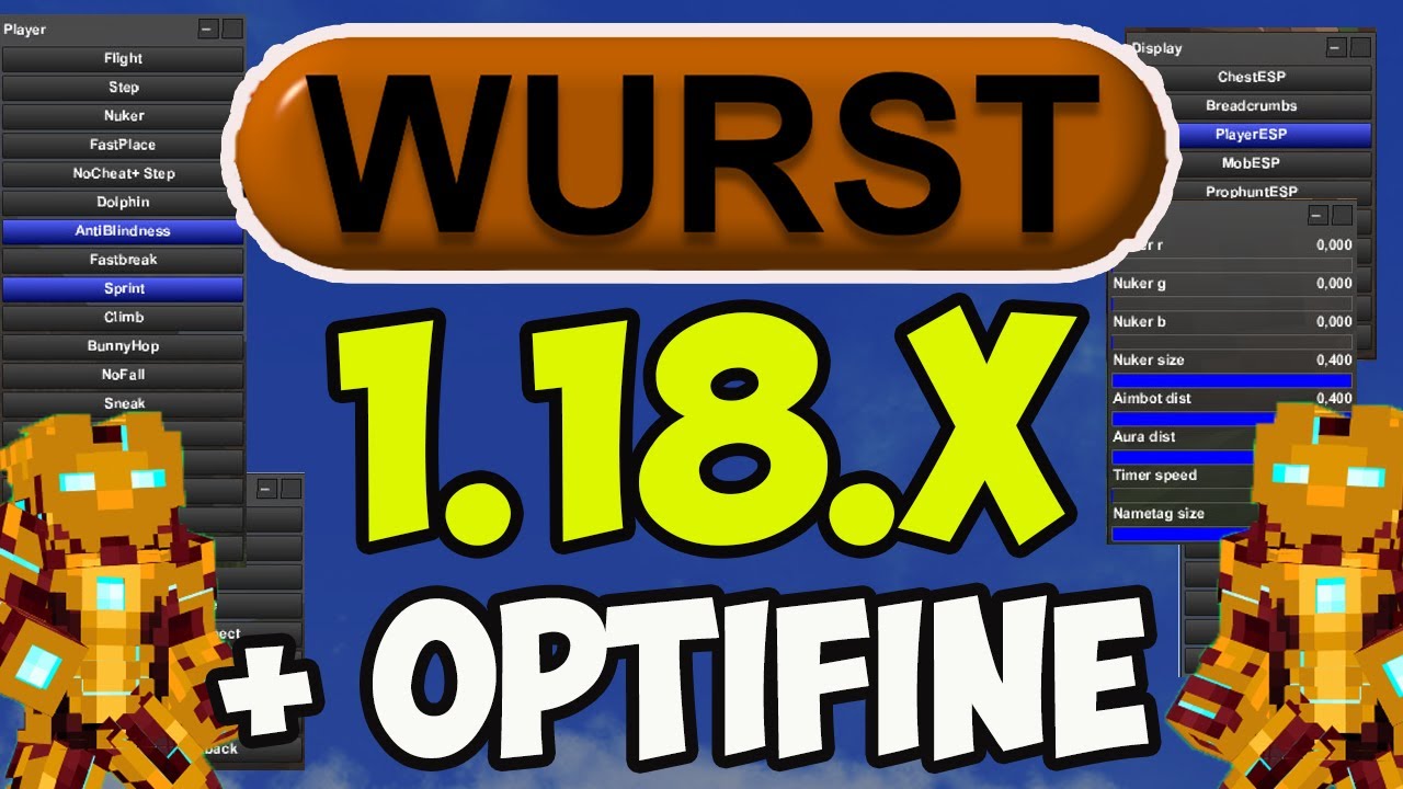 Minecraft 1.19.3 Wurst Hacked Client Downloads 