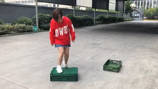 smart collapsible crate plastic foldable crate by ZNKIA