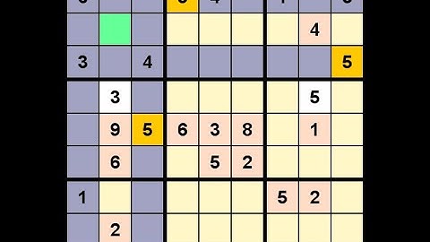 How to Solve Washington Times Sudoku Difficult November 1, 2022