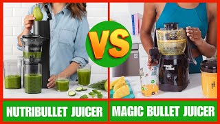 Magic Bullet Mini Juicer vs Nutribullet Juicer  Who is Winner