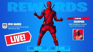 🔴 FORTNITE DEADPOOL EVENT LIVE COUNTDOWN ( ALL MAP CHANGES )