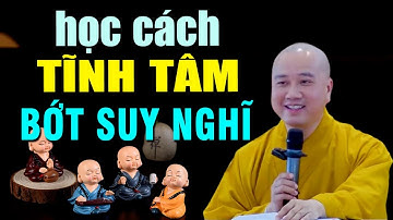 Học Cách Tĩnh Tâm Sống Bớt Giao Tiếp Đời Bớt Mệt Mỏi Bớt Khổ Đau -Thầy Thích Pháp Hòa