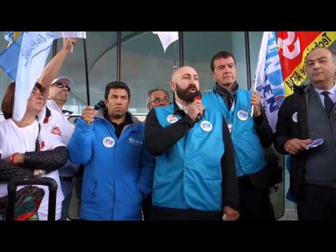 MOBILISATION DES SALARIES AREVA UNSA SPAEN  15/09/2015