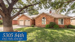 Home For Sale 5305 84th Lubbock, TX 79424
