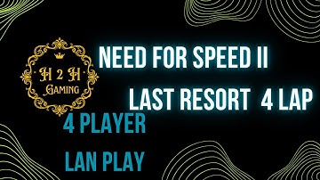 Need for Speed II 1997 | 4 Player LAN Play | Last Resort 4 Laps