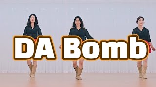 Da Bomb Line Dance Phrased Improver   