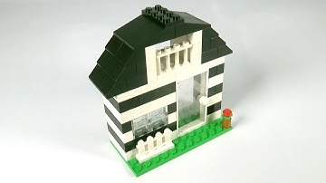Lego Basic House (006) Building Instructions - LEGO Classic How To Build - DIY