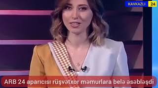 Azərbaycanli aparicidan qurur verici sozlər