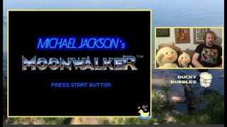 Ducky Tries a Game Genie Code: Michael Jackson's MoonWalker (Infinite Jump)