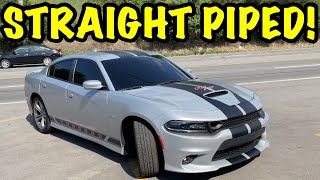 We Straight Piped a 2021 Dodge Charger R/T 5.7L HEMI!