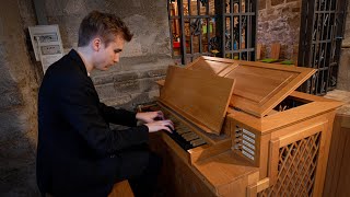 'Treasure Box' Organ with 5 Stops and Pedal (AMAZING!) - Organ Demonstration - Paul Fey