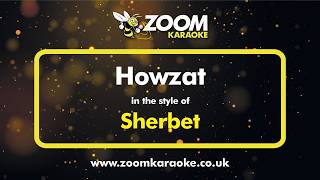 Sherbet - Howzat (2025 Remake) (Two Semitones Down) (Karaoke Version) with Lyrics On Screen