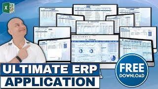 Master The ULTIMATE ERP Application In Excel: Build Big Apps FAST! [Masterclass   FREE Download]