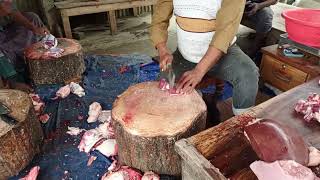 Beef meat cutting in Bangladesh part 49