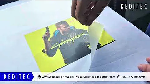 #KEDITEC 42 DTF bring fluorescent colors to life