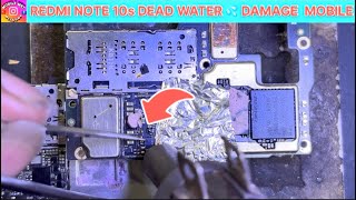 👉📱✅ Redmi Note 10s Dead Water 💦 Damage And PCB Short Repair/ #viralvideo2025 #informativevideo2025