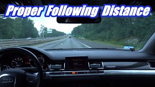 Proper following Distance | Driver's ED| Pro Tip | Defensive Driving |