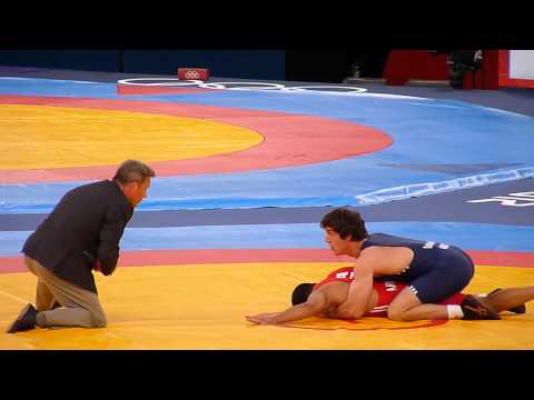 Zurabi Datunashvili ( Georgia)-Emin Ahmadov ( Azerbaijan). Greco-Roman Wrestling