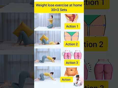 weight loss exercises at home#yoga #weightloss #fitnessroutine #short