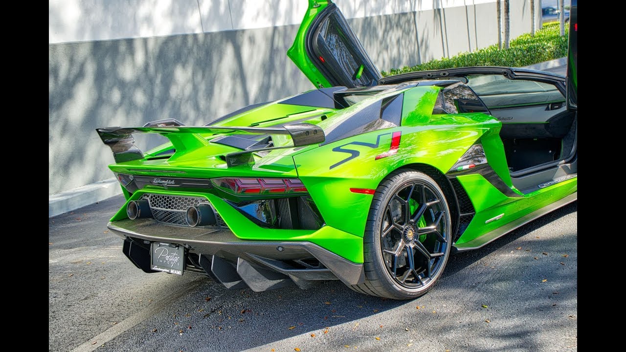 Lamborghini Aventador Svj Roadster Review Trims Specs Price New Interior Features Exterior Design And Specifications Carbuzz