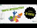 MAPA INTERACTIVO en Excel para crear Reportes Dinámicos