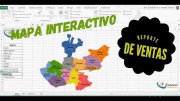🌎 MAPA INTERACTIVO en Excel para crear Reportes Dinámicos - ⚡️Curso Excel Intermedio Avanzado⚡️