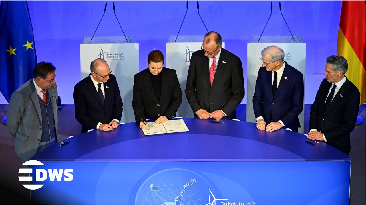 HISTORIC MOMENT: North Sea Leaders Sign Hamburg Declaration | EU Energy Summit | AC15