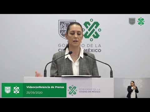 Videoconferencia de prensa 28/09/20