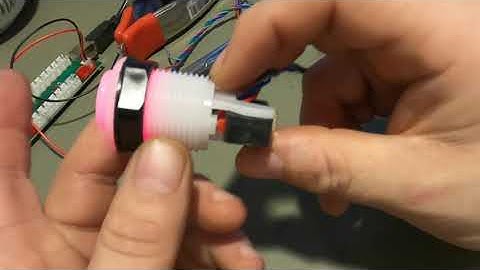 Illuminated Concave Arcade Button Hack